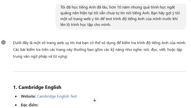 Học tiếng Anh bằng AI - Tự học 24/7 với gia sư giỏi - Hình 4