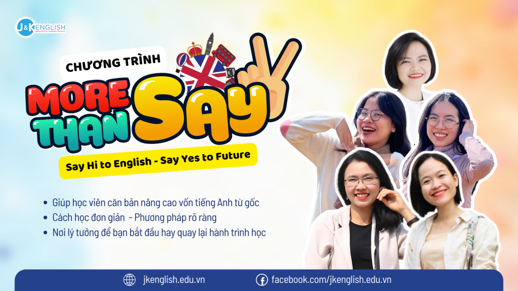 Chương trình MORE THAN SAY Hi! tại Happy Class