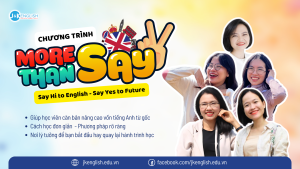 Chương trình MORE THAN SAY Hi! tại Happy Class